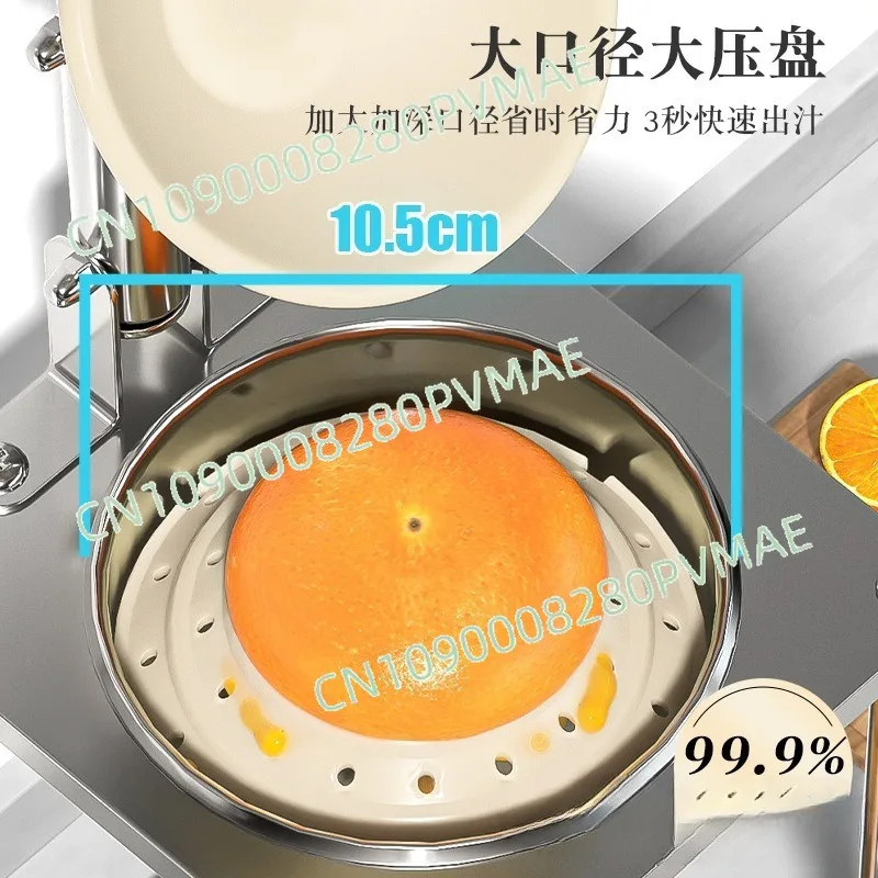 

Handmade Fresh Squeeze Orange Juicer - Manual Commercial Stall & Household Press Extruder