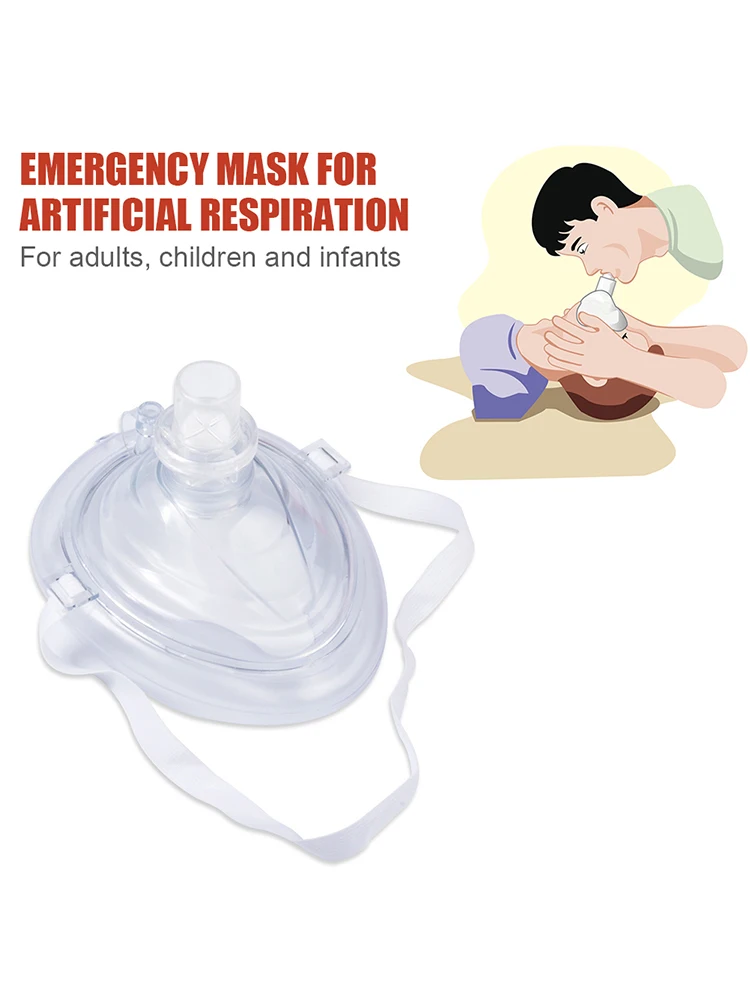 

CPR Training Mask Protective Artificial Respiration Mouth Masks First Aid Tools