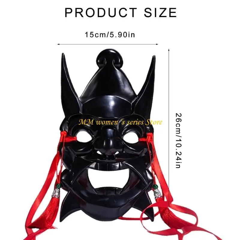 Q39C Ręcznie malowana maska Halloweenowa maska maskarada maska maska na Halloween Akcesoria dla mężczyzn kobiety