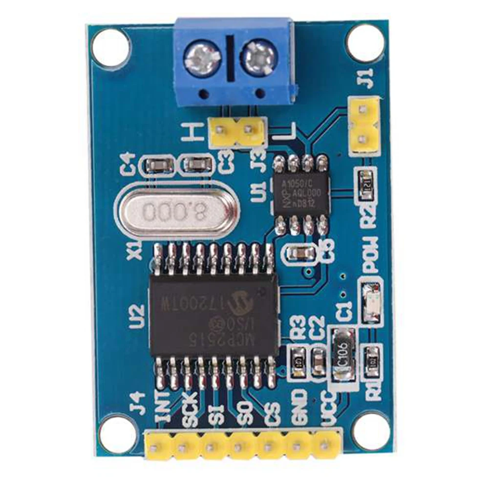 3Pcs MCP2515 CAN Bus Module TJA1050 Receiver SPI Module for Arduino 51 MCU ARM Controller Development Board