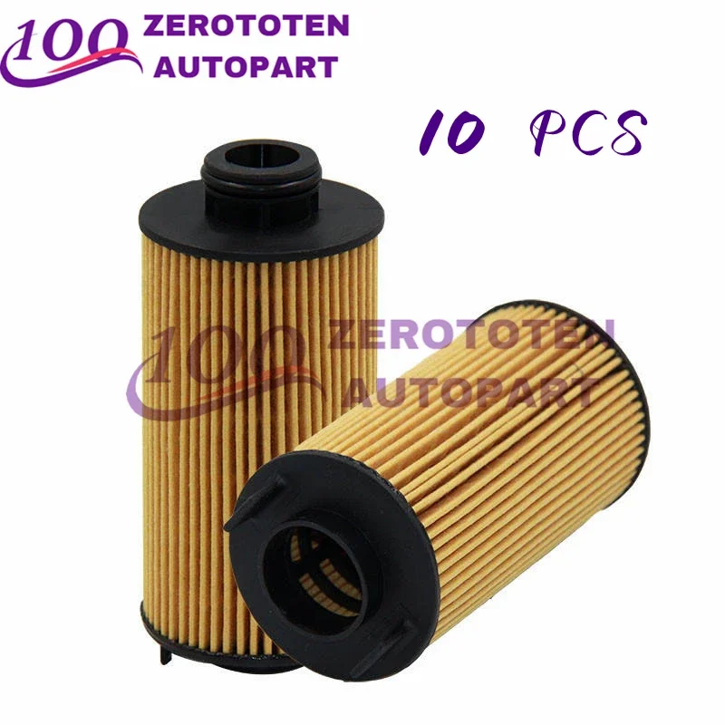 10Pcs Car Oil Filter for Foton Savana TOANO TUNLAND Borgward BX5 BX6 BX7 A700000017 D9712516100 B00016679