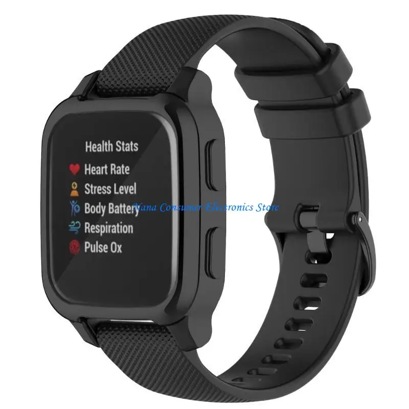 G7NE Anti-Scratch Watch Case Screen Protector Bumper Cover Shell Protective Frame Shell per Venu SQ/SQ2/SQ Music/SQ2 Music