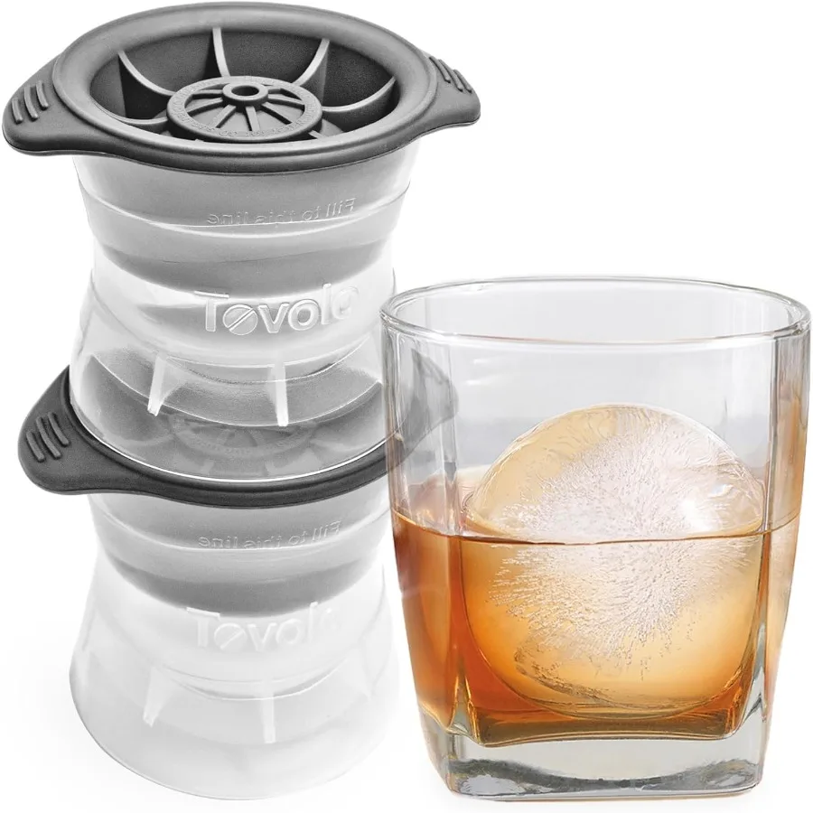 

Sphere Ice Molds - Set of 2