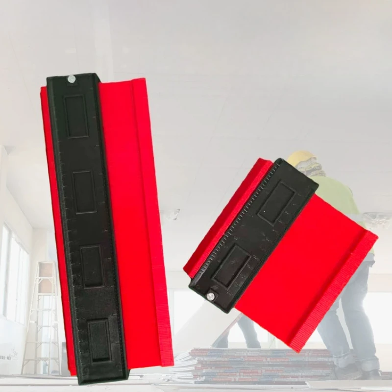 Profile Gauge Line Copying Ruler Cutting Template Building Carpentry Measuring Instrument Ceramic Tile Laying Tile Tool