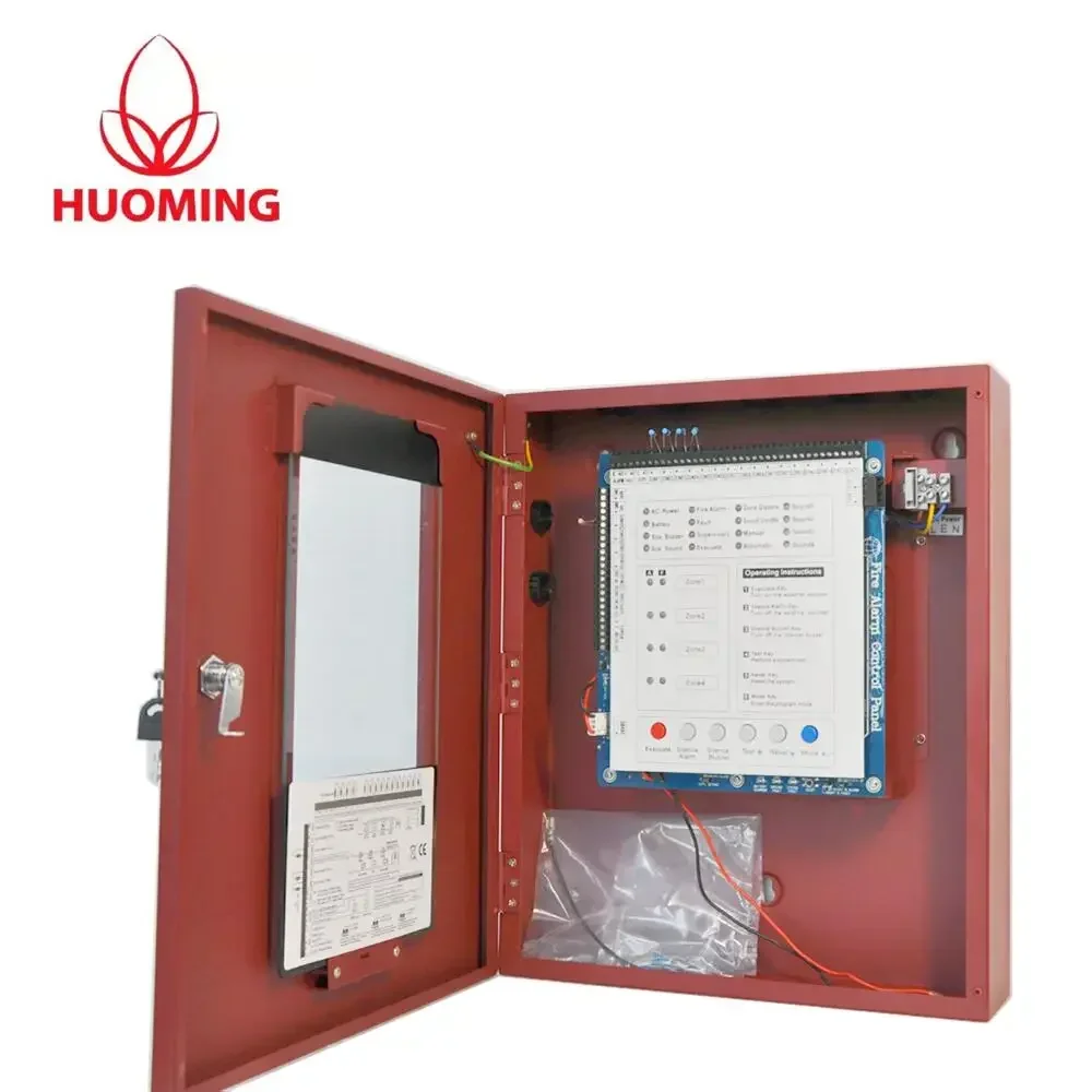 نظام إنذار الحريق سعر المصنع 4-16 منطقة لوحة تحكم إنذار الحريق التقليدية الاختيارية