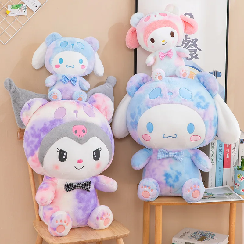 

Новая плюшевая кукла кавайная Sanrio Cinnamoroll милые Креативные украшения для комнаты Мультяшные аксессуары Kuromi игрушки подарок на день рождения