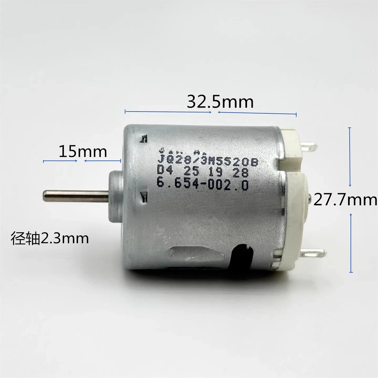 Micro RS-360SA-5520 Motor DC 3V 3.7V High Speed Small JQ28/3M5520B 20000RPM for Toy RC Car Boat Model Electric Drill Screwdriver
