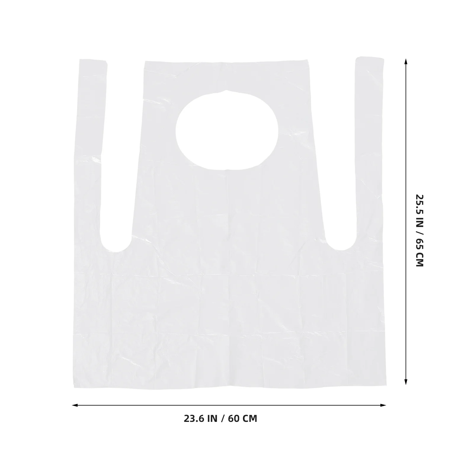 

25Pcs Waterproof Disposable Pe Aprons Thickened Oilproof Aprons for Painting Cooking Baking Multi-Purpose Use