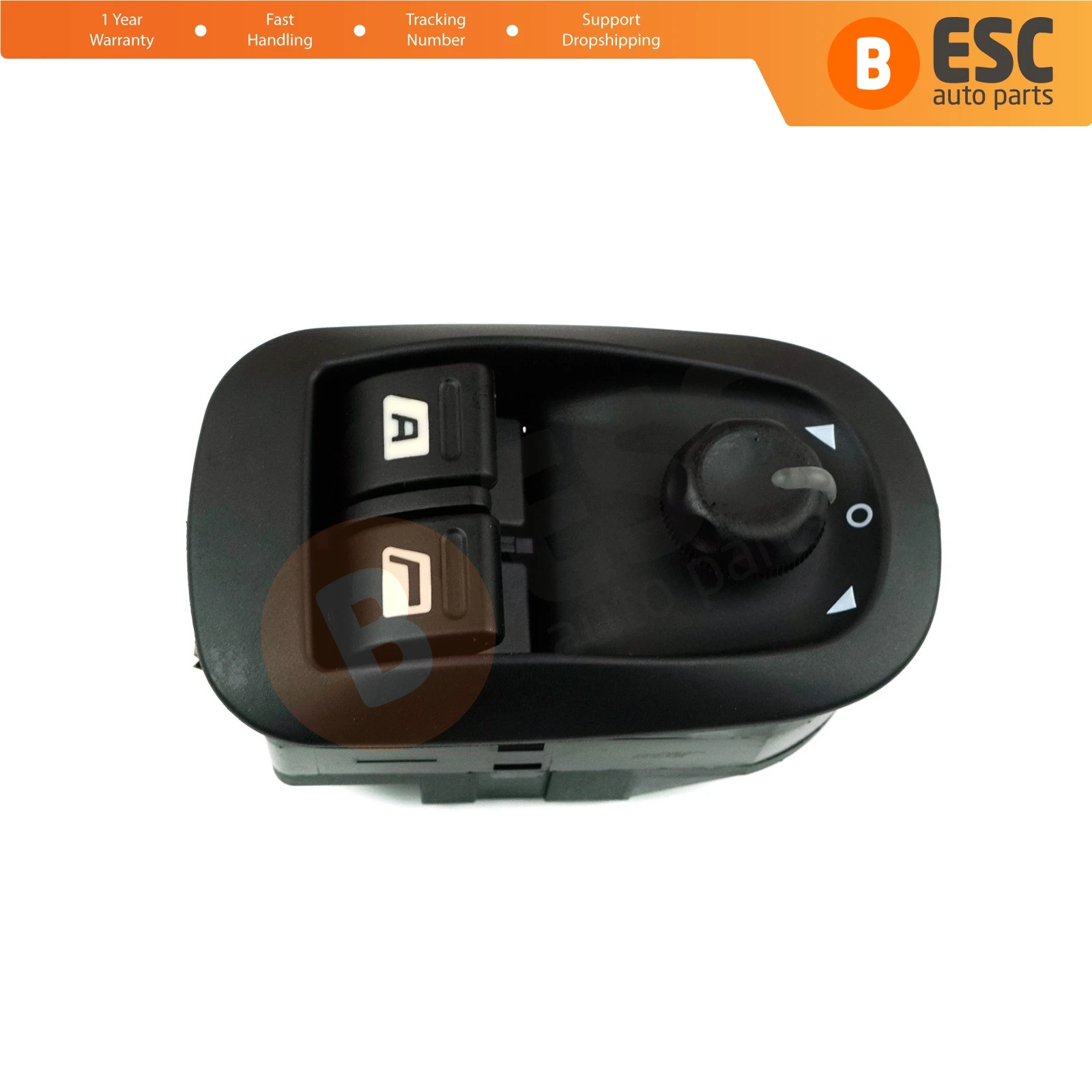 ESC Auto Parts EDP589 Power Window Switch Master Electric Mirror Button 6554WA for Peugeot Fiat Citroen Ship From Turkey