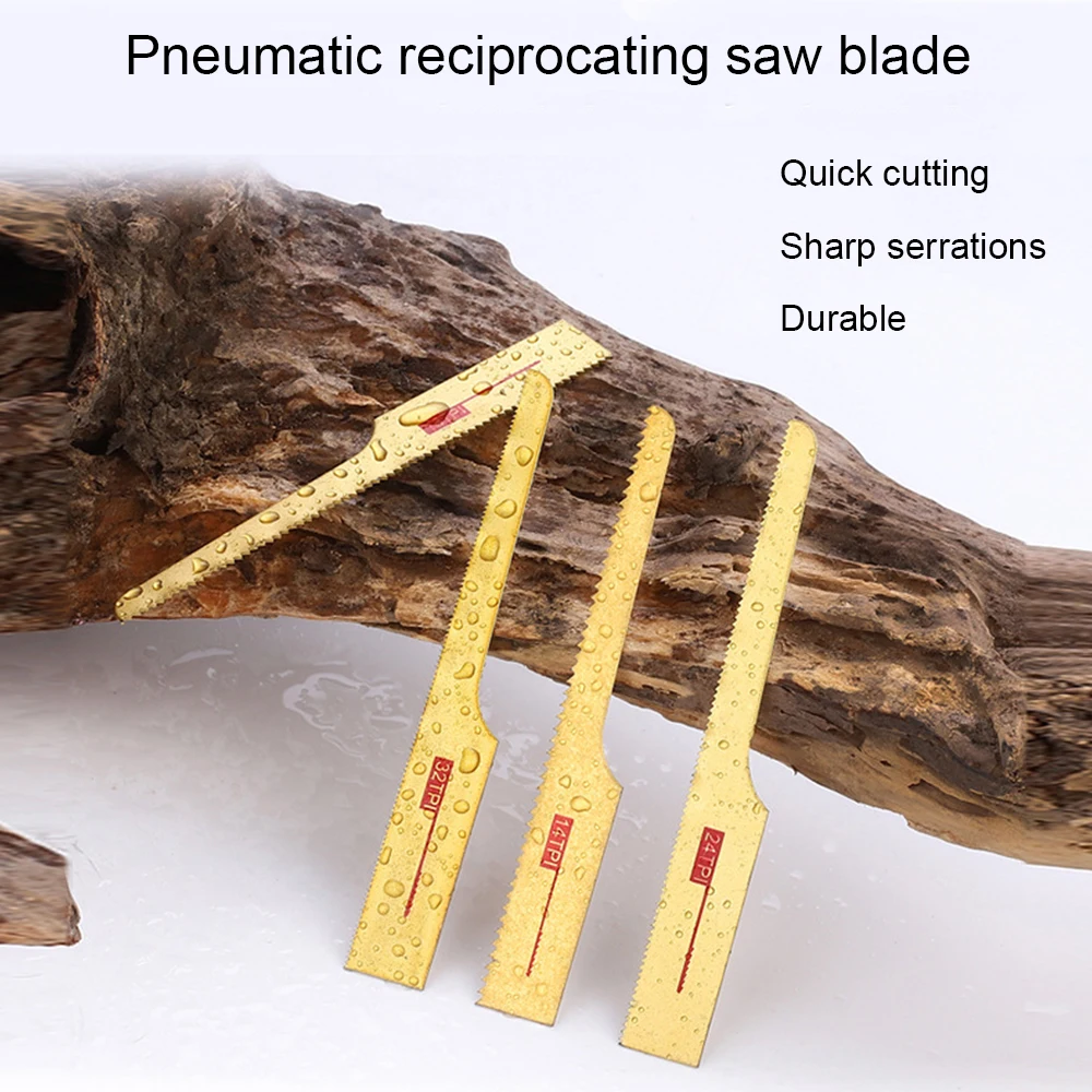 1Set Pneumatic Curve Saw Blades Cutting Various Types Wood Metal Pipes PVC Thin Steel Plates Alloy Steel Cutting Saw Blades