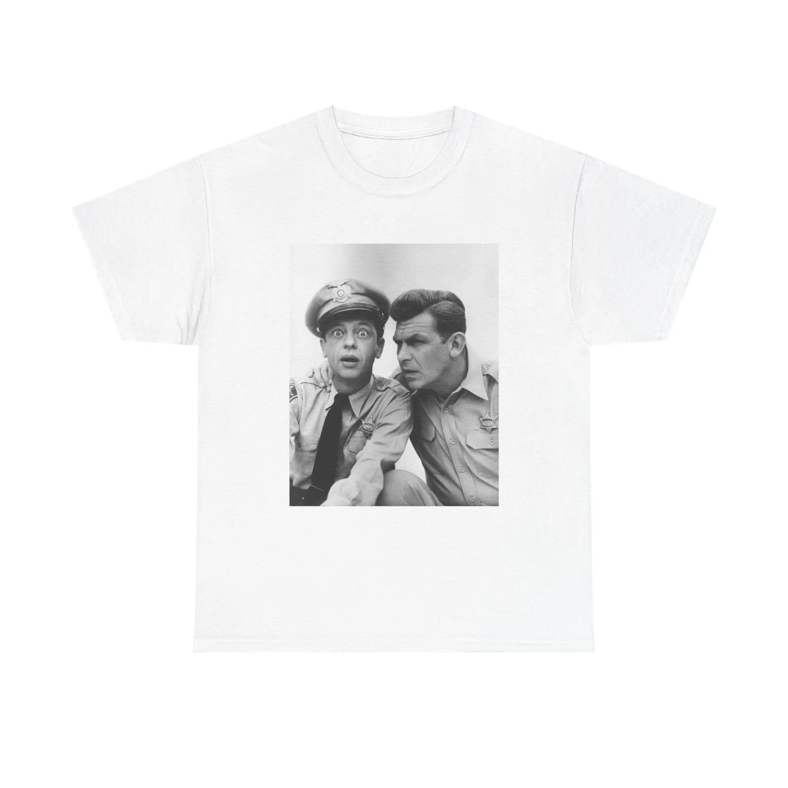 The Andy Griffith Show Tshirt Vintage Tv Series Retro Graphic Unisex Heavy Tee