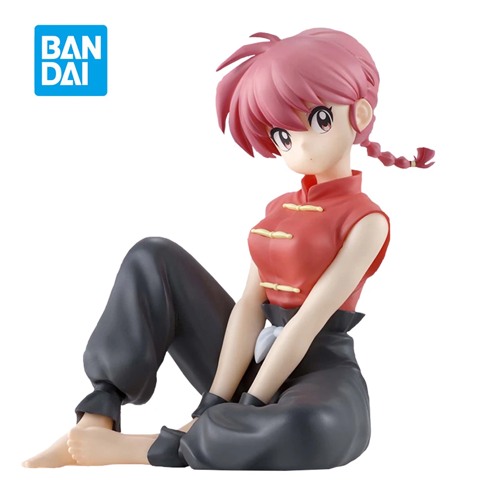 Original Banpresto Relax time Ranma 1/2 Saotome Ranma Action Figure Anime Pvc Model Collectible Toys for Boys 12Cm