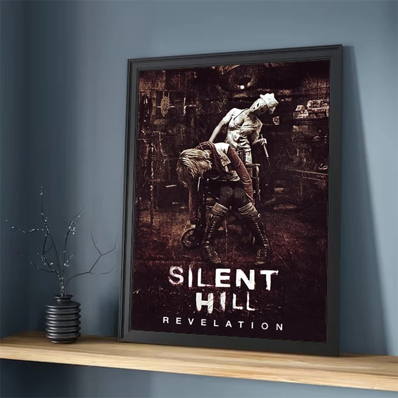 Home Decoration Silent Hill Decorative Paintings Posters for Wall Art Canvas Painting Aesthetic Room Decoration Decor Poster the - Image 3