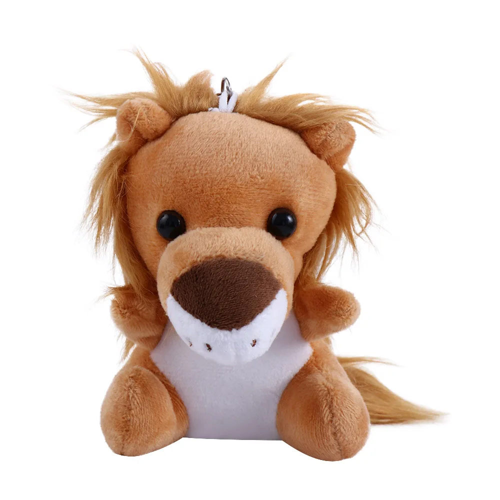 10cm Small Pendant Elephant Monkey Backpack Keychain  Keychain Stuffed Doll Keychain Animal  Stuffed Animal