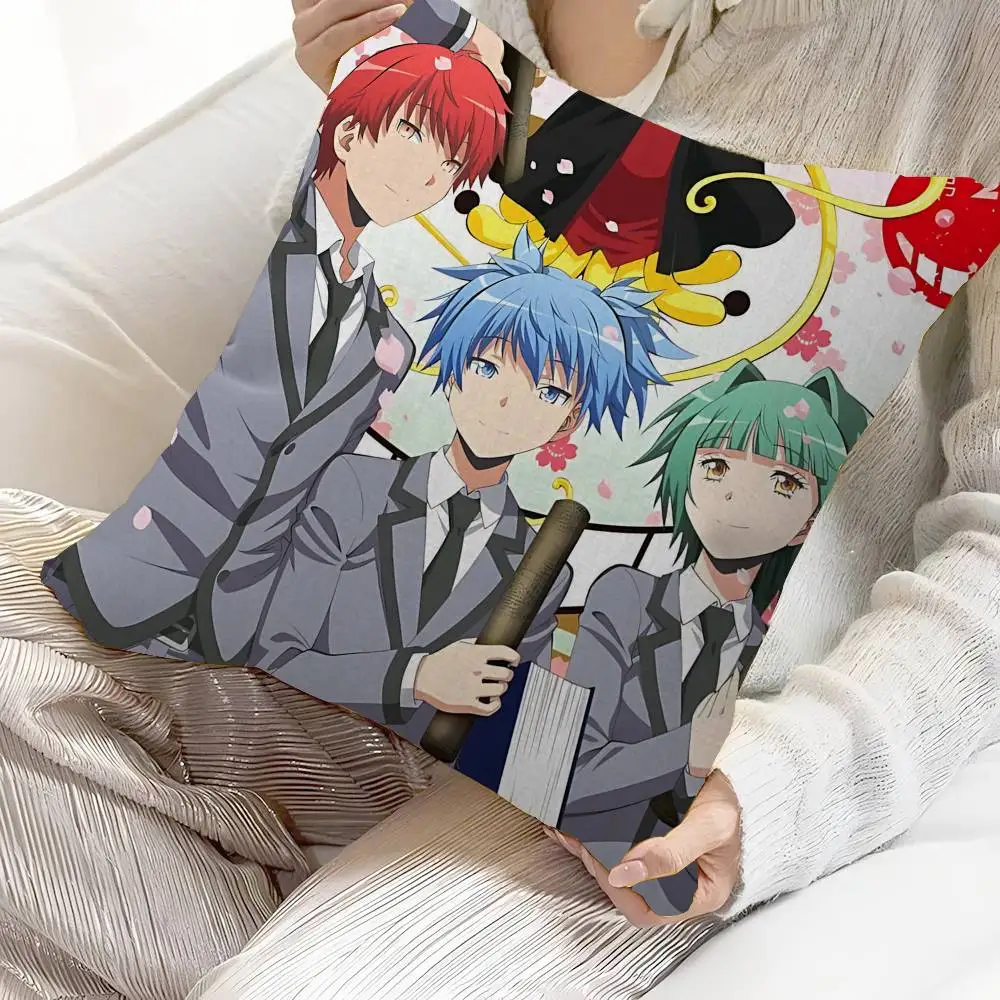 Assassination Classroom Comic Anime Maple Design Cushion Cover Happy Autumn Harvest decor Holiday Decorati Pillow Cover
