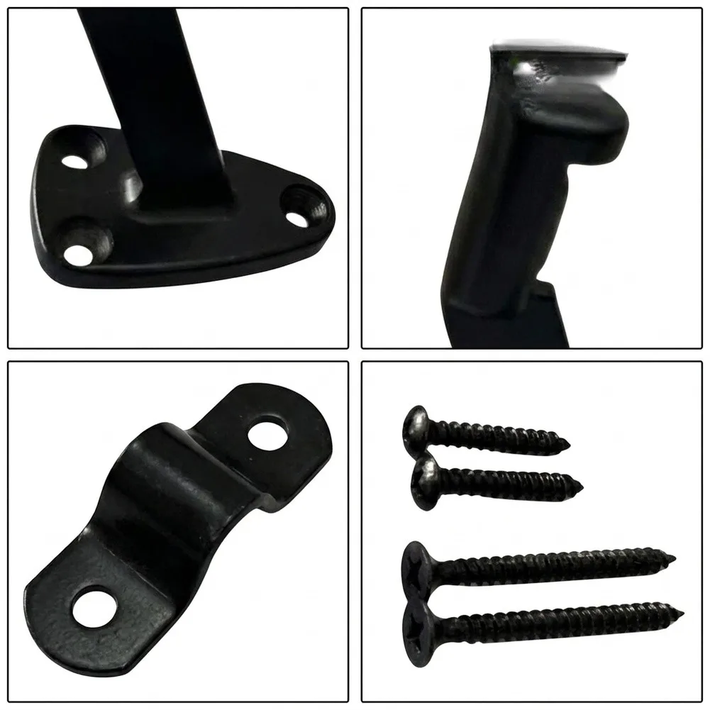 Aluminum Alloy Stair Handrail Brackets Designed for Structural Load Support and Reduced Railing Wobble on Residential Staircases