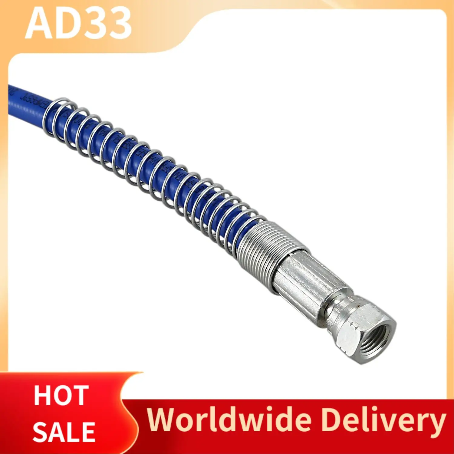 

Top Deals 15M Spray Hose Airless Paint Hose 1/4 Inch Airless Sprayer 3600 PSI High Pressure Fiber Pipe For Sprayer Tool Sprayer