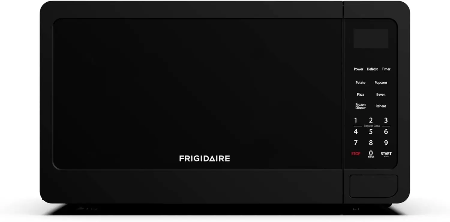 

0.7 Cu. Ft. Compact Microwave Oven, Black Stainless Steel Finish, Built-in Touch Control, Energy Efficient Countertop