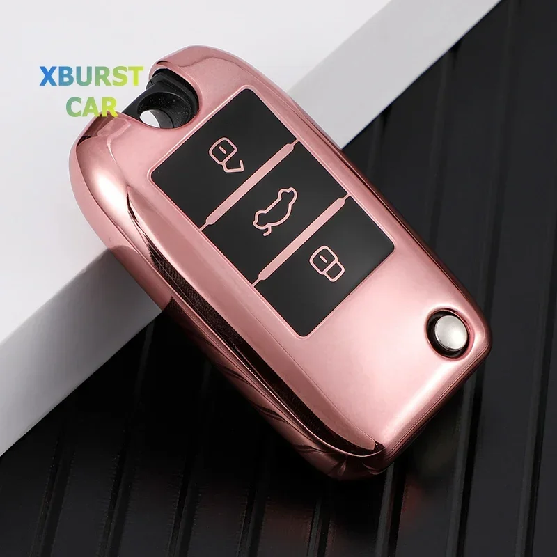 Shell fob titular protetor para roewe rx5 mg3 mg5 mg6 mg7 mg zs gt gs 350 360 750 tpu carro flip chave caso capa saco acessórios