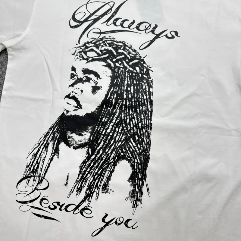 Patta Short Sleeve Tee Men Women Qualtiy T-shirts Character Print Tee Tops
