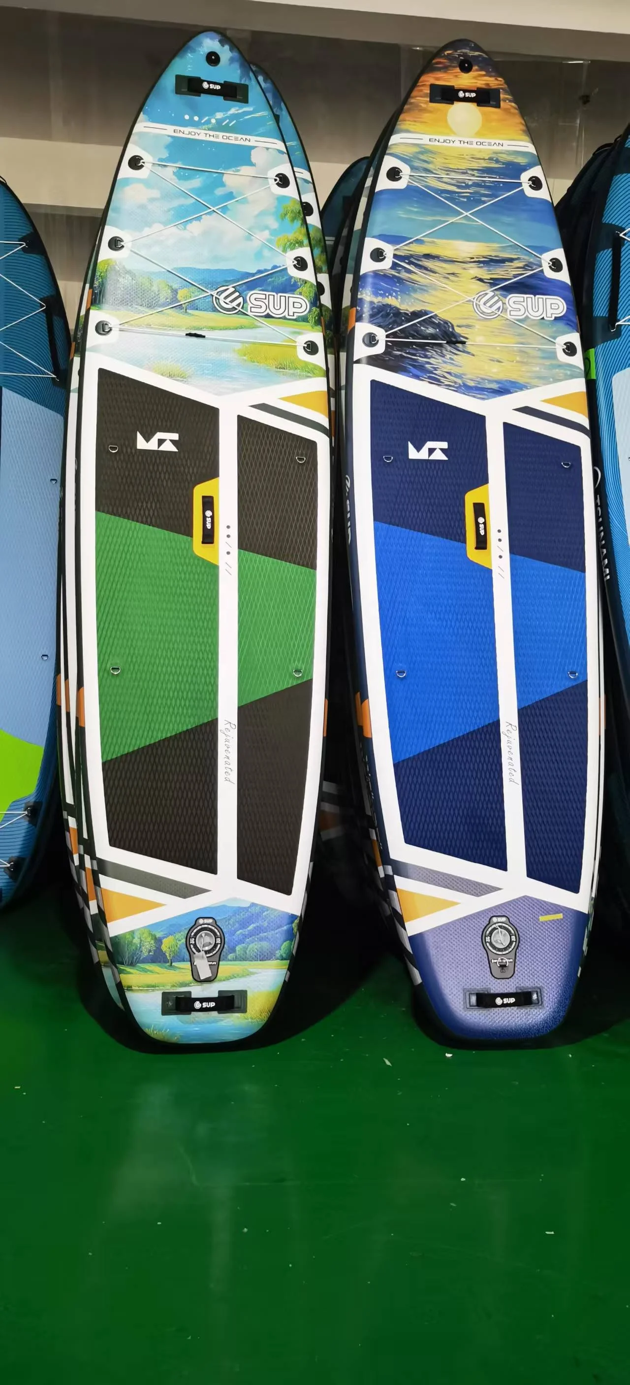 E SUP todo redondo nuevo diseño Surf Sup tabla de Paddle inflable Standup Paddle Surf Paddle Board
