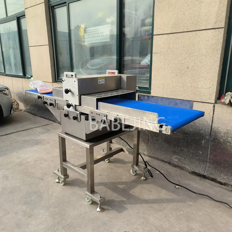 BABEJING Large Production Meat Slicer, Commercial Fully Automatic Vegetable Cutting Machine, Multifunctional Electric Beef Slice