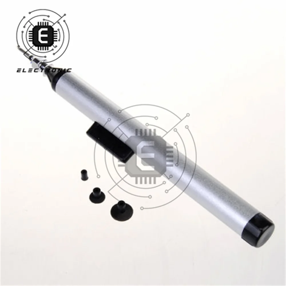 IC SMD Vacuum Sucking Suction Pen Remover Sucker Pump IC SMD Tweezer Pick Up Tool Solder Desoldering with 3 Suction Head
