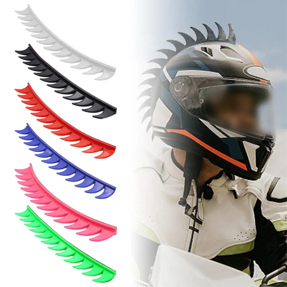 Motorcycle Universal Modified Helmet Sticker Personalized Cockscomb Horns Decal Helmet Sticker Fashion DIY Car Sticker Decor ﻿