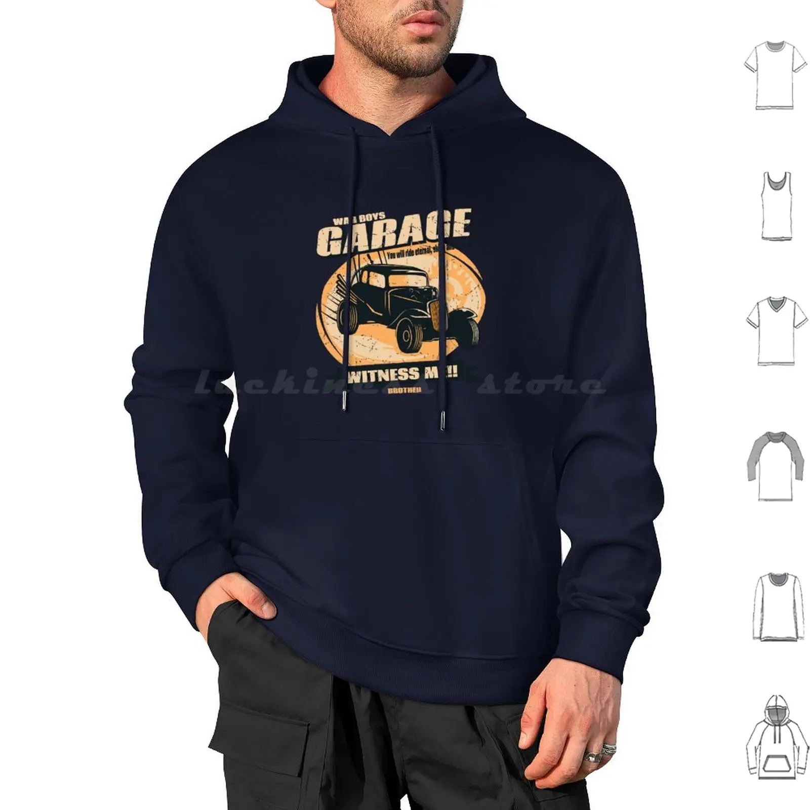 

Funny Gifts Warboys Garage Witness Me Hoodie cotton Long Sleeve Funny Warboys Garage Witness Me Mad Max Mad Fury Road Movie