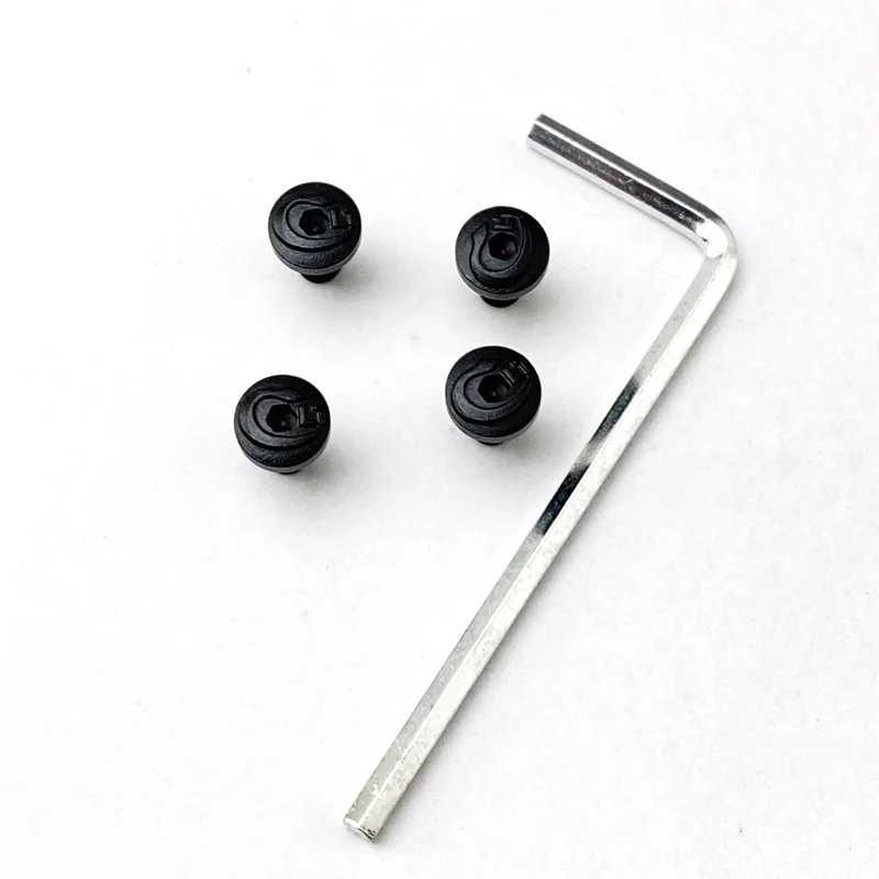 1 Set 4 Colori Grip Maniglia Viti con Chiave per Kublai Khan P4 1911 Modelli Protezione in Legno Fai da Te Creazione di Accessori di Riparazione Parte Chiodi