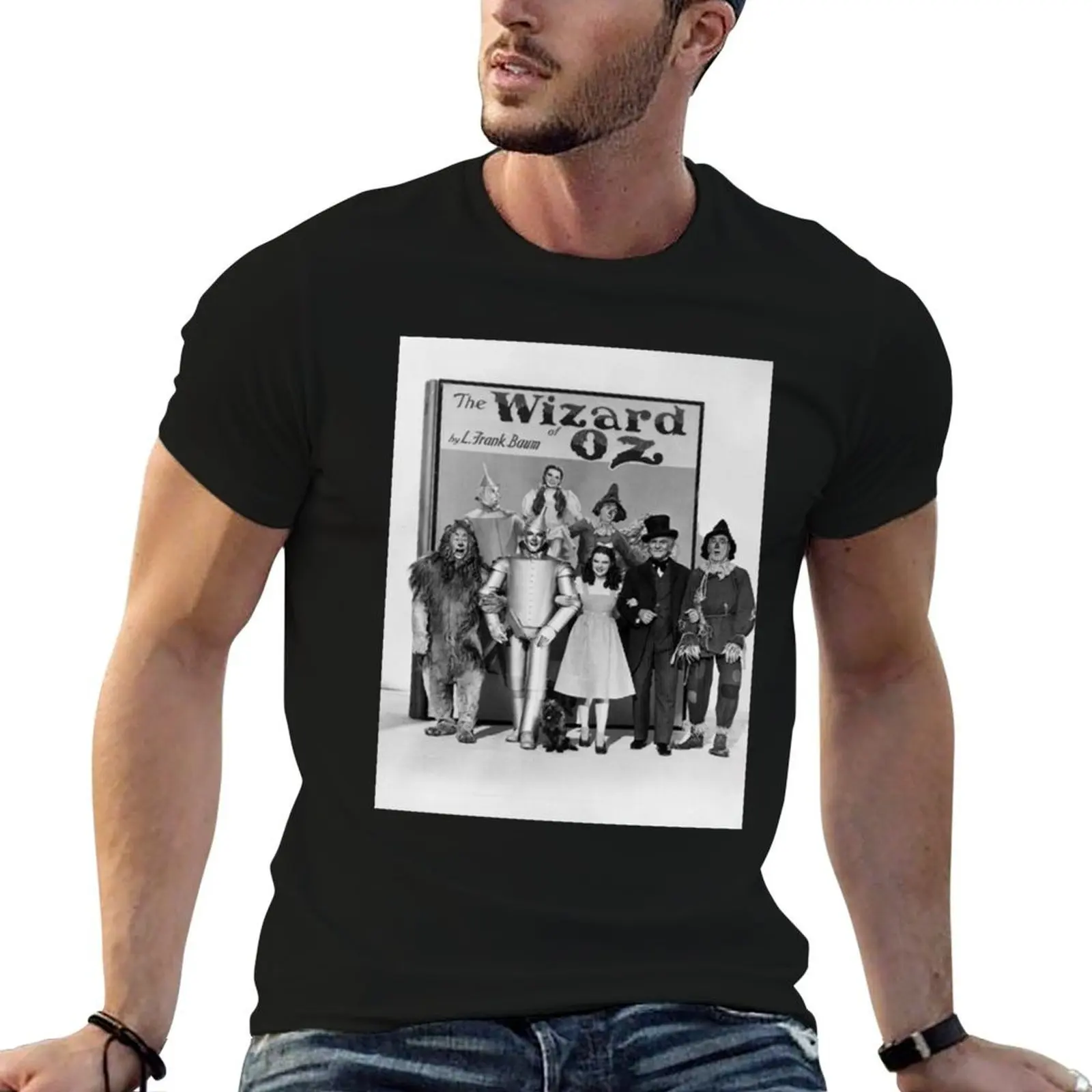 movie the wizard of oz 1939 T-Shirt vintage clothes funny meme t-shirts men clothing
