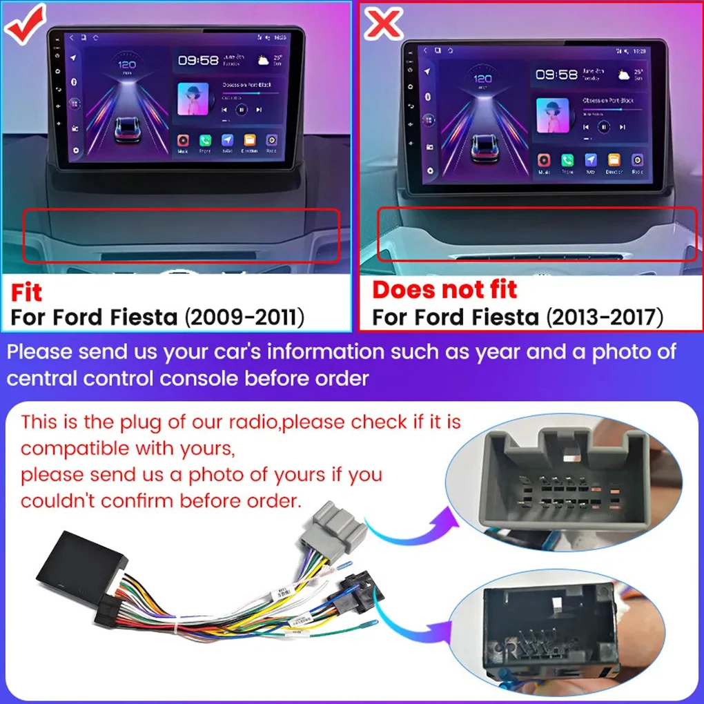 Easy Installation Car Radio Stay Connected On Road Scratch-Resistant Easy Clean Durable