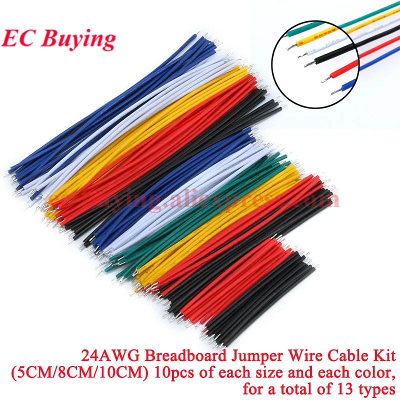 130Pcs 24AWG Breadb…