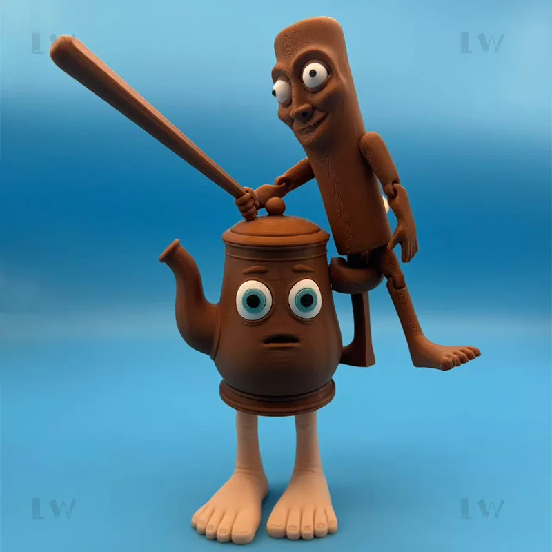 تمثال Brainrot الإيطالي Bombombini Gusini Orcalero Orcala Odindin Dindin Dun Burbaloni Lul Baina نموذج حلية قابلة للجمع #4