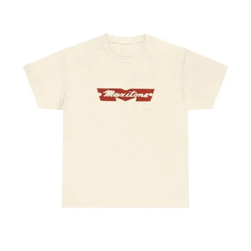 Retro Throwback Instrument T Shirt Maxitone Guitars DISTRESSED NWT S 5XL
