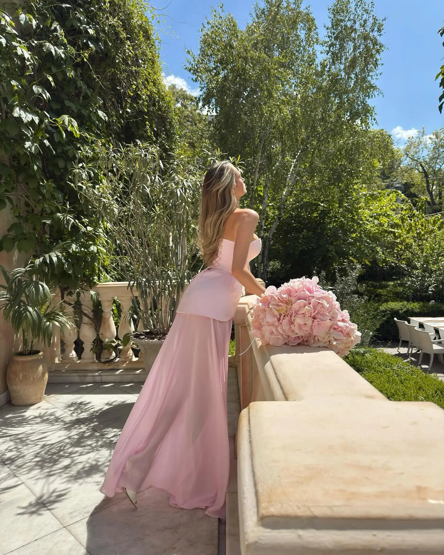 Couture extensible rose robes de bal avec manches demi manches arc robe de soirée sirène Sexy femmes longues robes de bal féminines