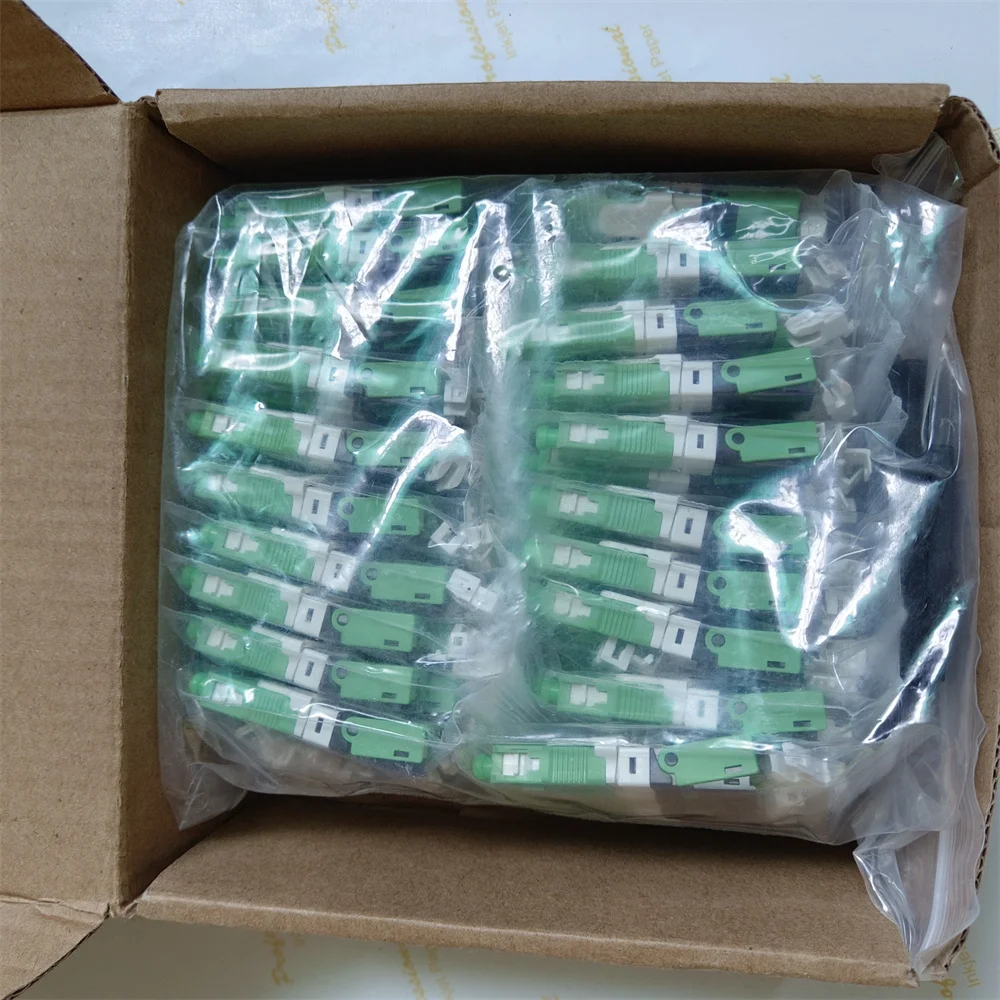 Fiber Optic 20PCS FTTH ESC250D SC APC Cold Connector Quick Field Assembly Fast Connector SC APC Free Shipping