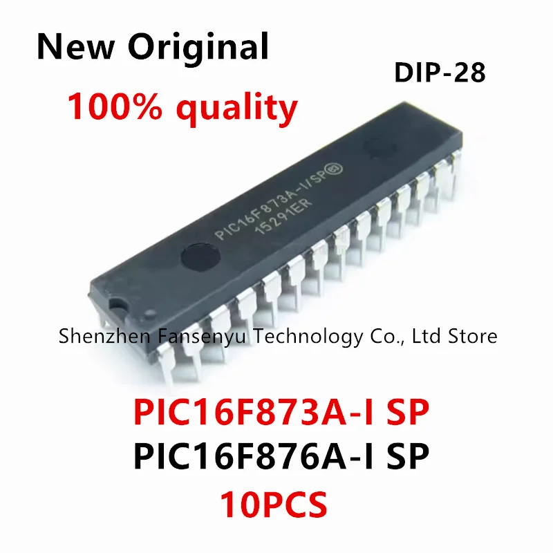 (10piece) 100% New PIC16F873A-I/SP PIC16F876A-I/SP PIC16F873A I/SP PIC16F876A I/SP DIP-28 Chipset.