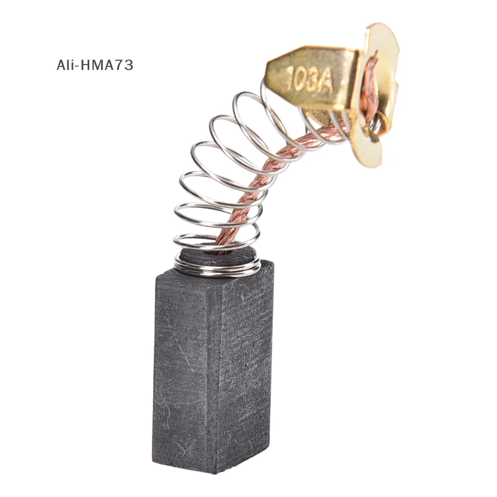 일반 전기 모터 전원 부품 도구용 탄소 브러시, HMA73-10Pcs/세트, 6.5x7.5x13.5mm, 6.5x7.5x13.5mm