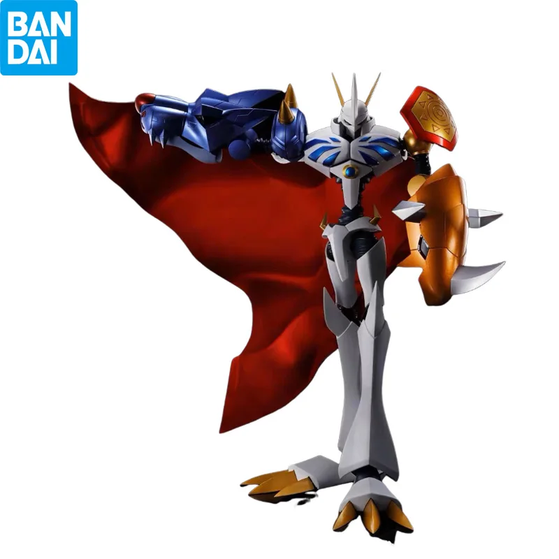 

In Stock Bandai DYNACTION Digimon Adventure Our War Game Omegamon Original Anime Figure Model Toys Action Figure Collection Doll