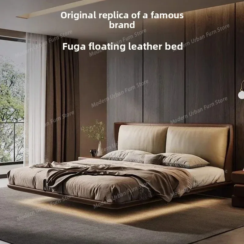Bed King Size Bed Frames Tatami Cadre De Lit Headboards Hut Child Bed Racks and Frame Bedroom Sets Full Set Furniture 180x200cm