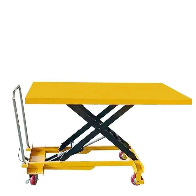Best Price 500kg Manual Hydraulic Cart Scissor Lifting Platform Cart