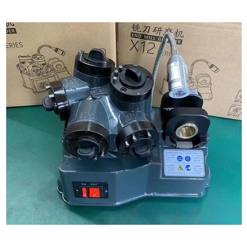 4- 14mm Portable End Mill Grinding Machine Sharpening Machine AC 110V/220V