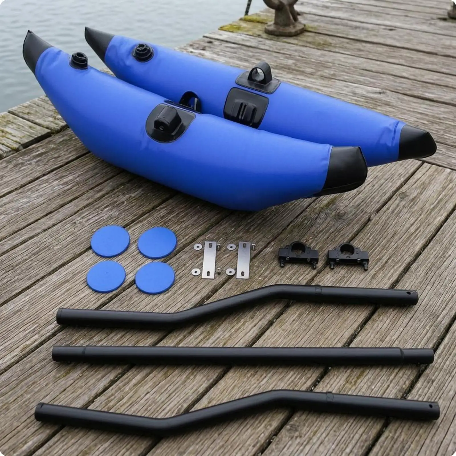 Inflatable Boat Stabilizer Float Kayak Outrigger Kit for Canoe PVC Craft Balance Control