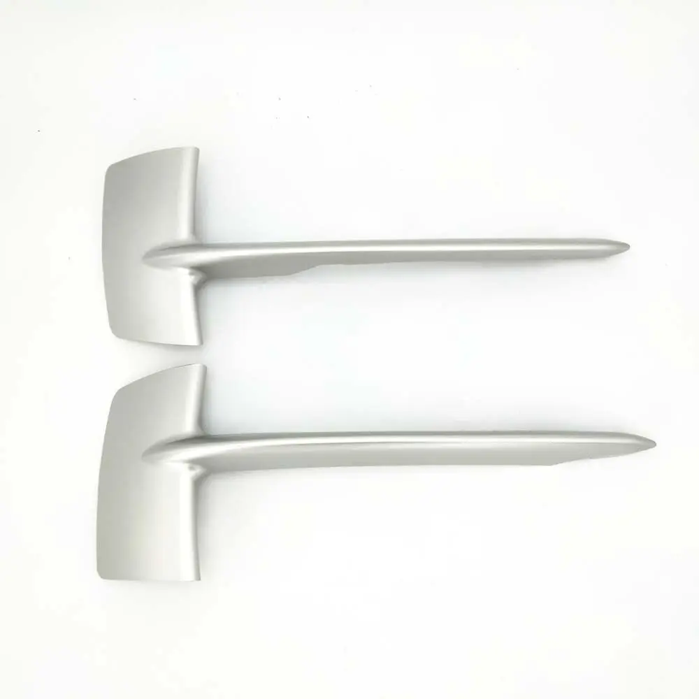 زوج المصد الأمامي شواء مصبغة مجموعة صب لسيارات BMW X5 F15 2014-2017 فضي