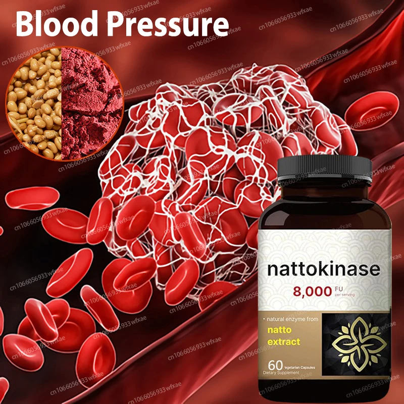 

Капсулы с наттокиназой для здоровья сердца: улучшают кровообращение и функцию сосудов ног, способствуют предотвращению тромбоза.