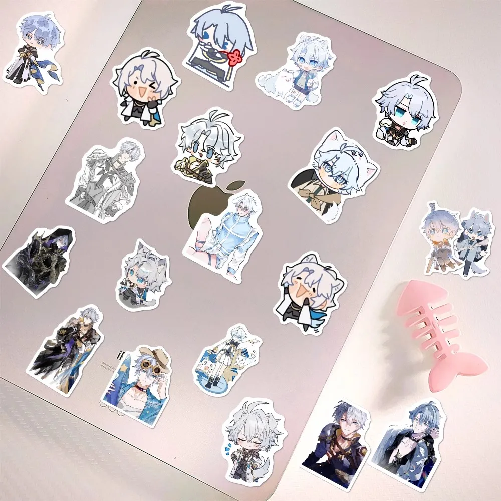 10/81 قطعة لعبة هونكاي: ستار السكك الحديدية Q نسخة ملصقات الشكل Phainon Q نسخة الشارات للهاتف Laotop الغيتار الديكور المشجعين هدية