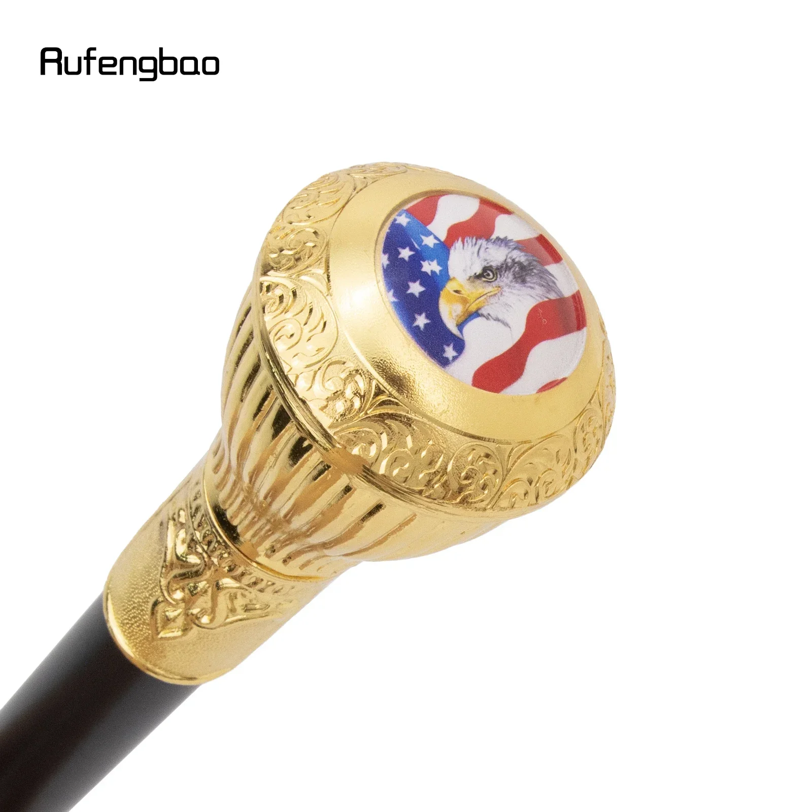 الذهبي الراتنج النسر عصا للمشي الأزياء الزخرفية الصلب عصا شهم أنيقة تأثيري قصب Crosier 90 سنتيمتر