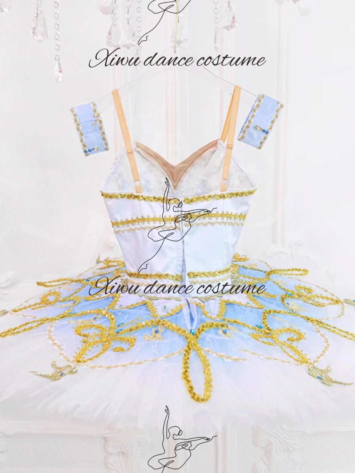 Professional high-quality custom-size ballet performance ballet costume high-end competition ballet dress