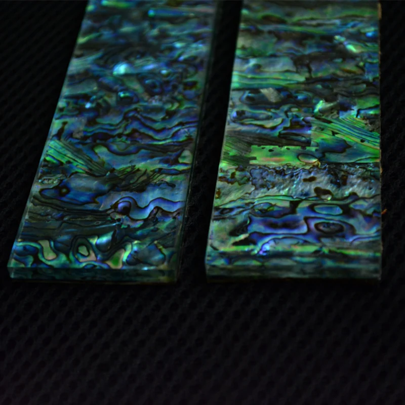 Imagem -04 - Acrílico Natural Abalone Shell Material Board Faca Edc Ferramentas Handle Escala Faça Você Mesmo Fazendo Peças Placa Patch Nova Zelândia Tamanhos